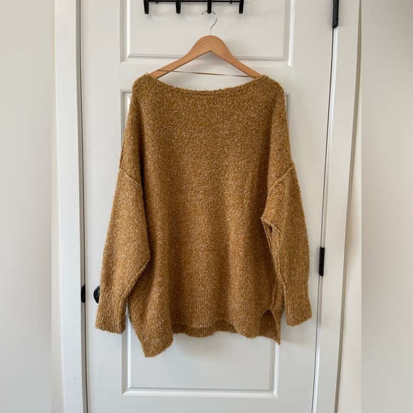 🎄Free People Moira Sweater | Honeycomb | M - Picture 6 of 9